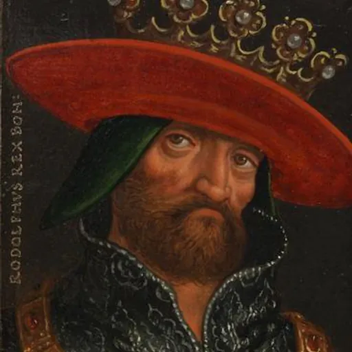 Portrait of Rudolf I of Bohemia