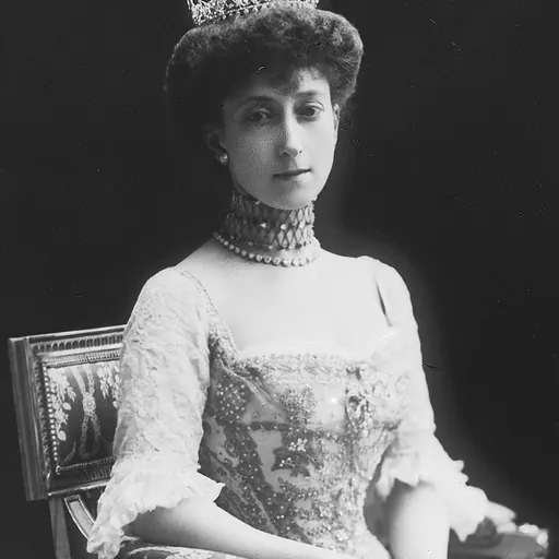 Portrait of Maud of Wales