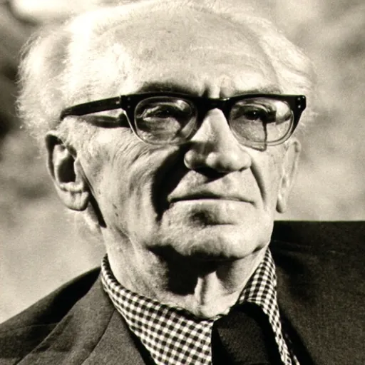 Portrait of Immanuel Velikovsky