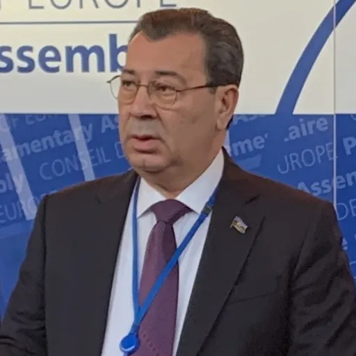 Portrait of Samad Seyidov