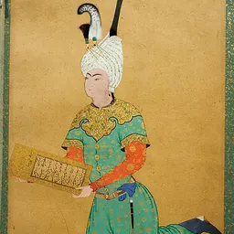 Portrait of Bahram Mirza
