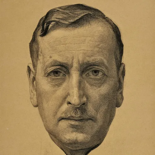 Portrait of Ferdinand Schebek