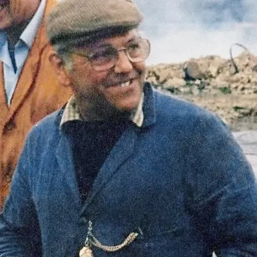 Portrait of Fred Dibnah