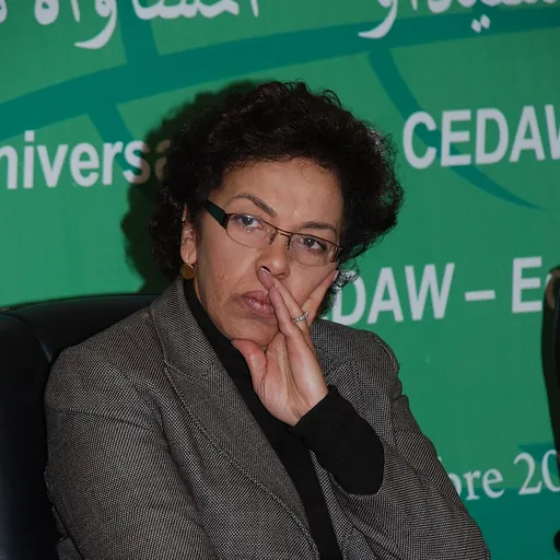 Portrait of Rabéa Naciri