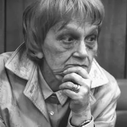 Portrait of Ágnes Nemes Nagy