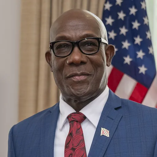 Portrait of Keith Rowley