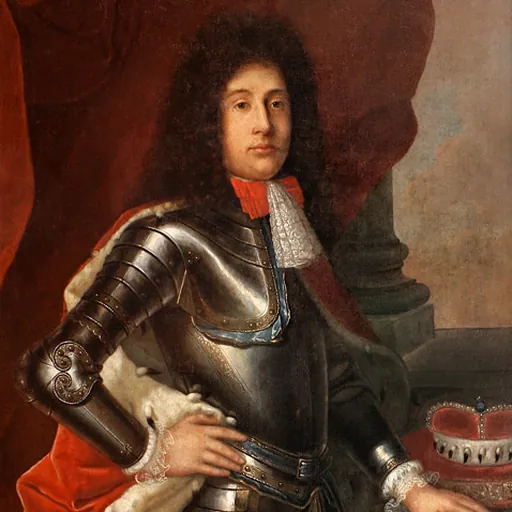 Portrait of Emanuel Lebrecht, Prince of Anhalt-Köthen