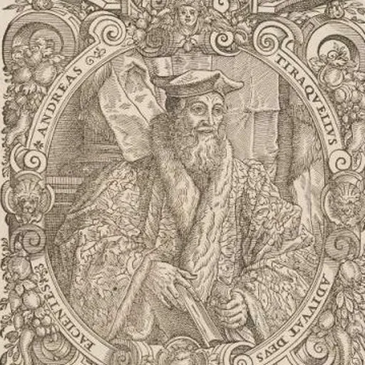 Portrait of André Tiraqueau