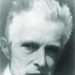 Portrait of Heinrich Scholz