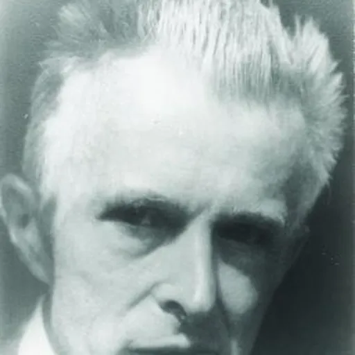 Portrait of Heinrich Scholz