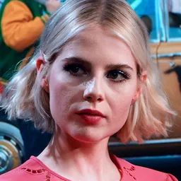 Portrait of Lucy Boynton