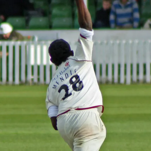 Portrait of Ajantha Mendis