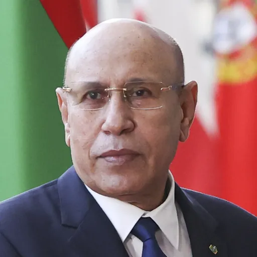 Portrait of Mohamed Ould Ghazouani
