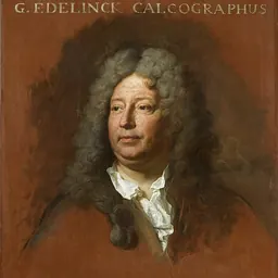 Portrait of Gérard Edelinck