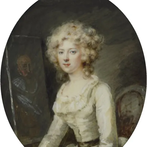 Portrait of Jeanne-Philiberte Ledoux
