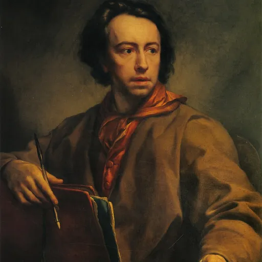 Portrait of Anton Raphael Mengs