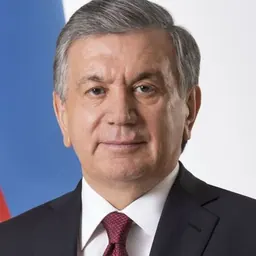 Portrait of Shavkat Mirziyoyev
