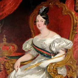Portrait of Maria II of Portugal
