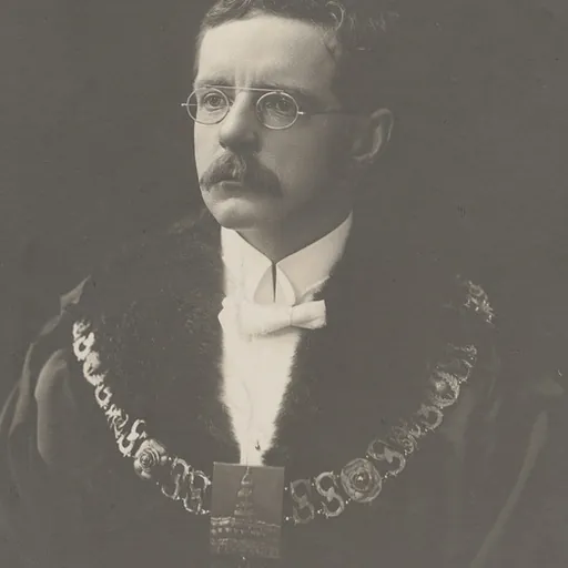 Portrait of Alfred Allen Simpson