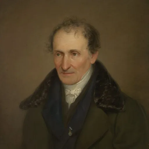 Portrait of Johann Georg von Dillis