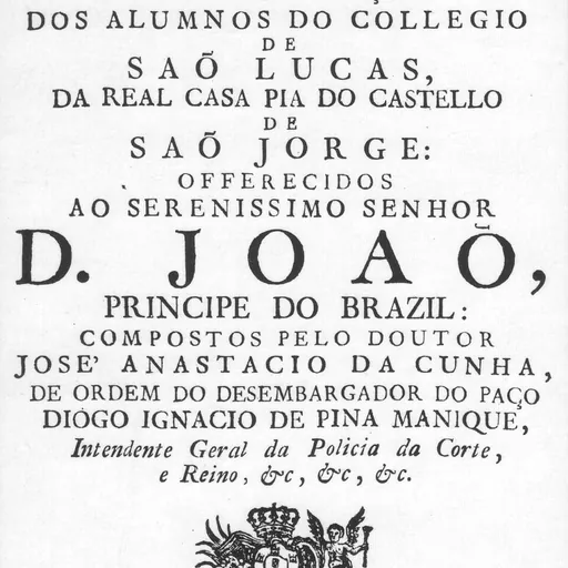 Portrait of José Anastácio da Cunha