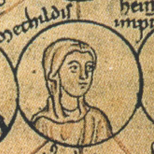Portrait of Matilda of Germany, Countess Palatine of Lotharingia
