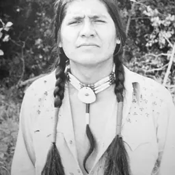 Portrait of Gordon Tootoosis