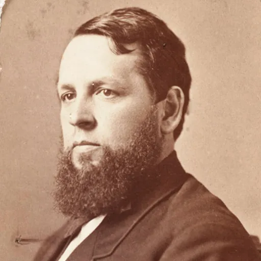 Portrait of Henry Clay Greeley
