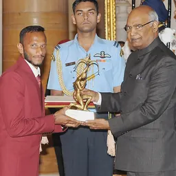 Portrait of S. V. Sunil