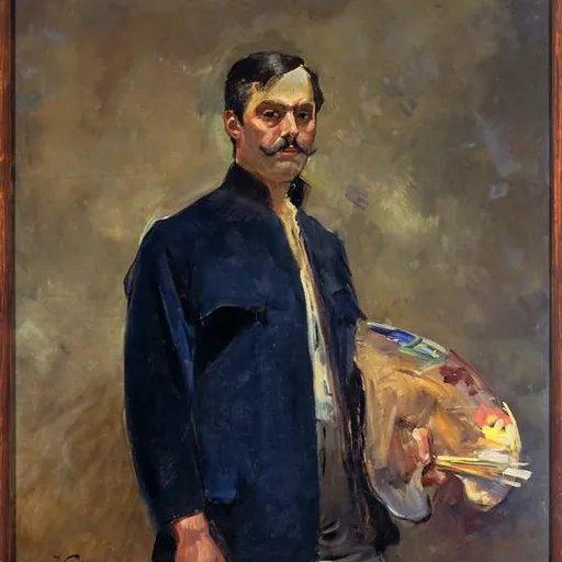 Portrait of Wojciech Kossak