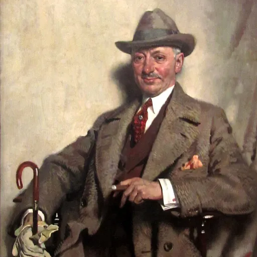 Portrait of Jacob Epstein