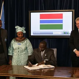 Portrait of Ousman Sonko