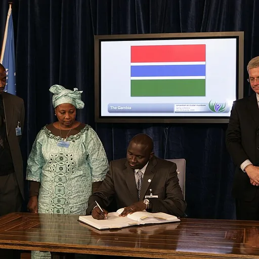 Portrait of Ousman Sonko