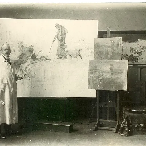 Portrait of August Hoffmann von Vestenhof