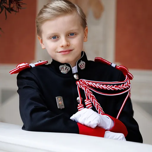 Portrait of Jacques, Hereditary Prince of Monaco