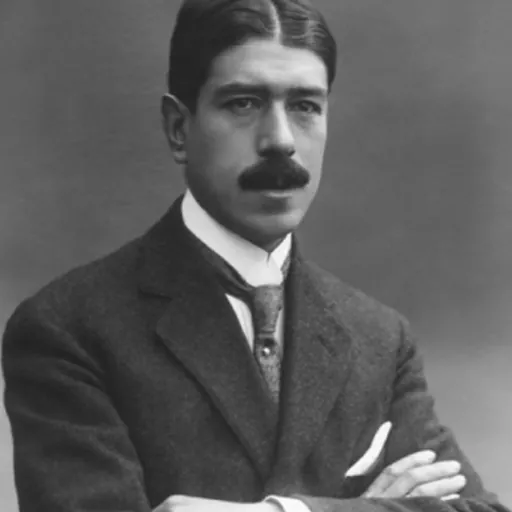 Portrait of Alcides Arguedas