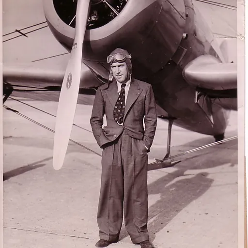Portrait of Jim Mollison