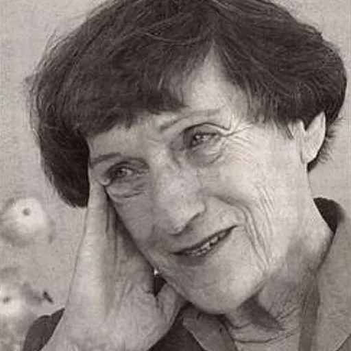 Portrait of Éva Janikovszky