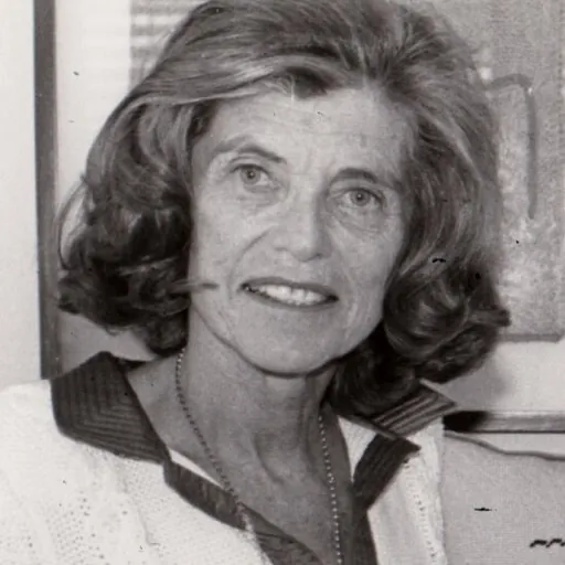 Portrait of Eunice Kennedy Shriver