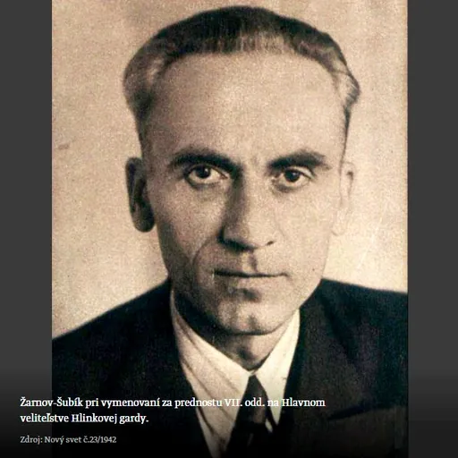 Portrait of Andrej Žarnov