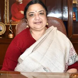 Portrait of Santishree Dhulipudi Pandit