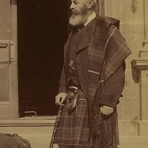 Portrait of Simon Fraser, 15th Lord Lovat