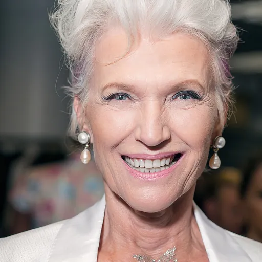 Portrait of Maye Musk