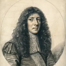 Portrait of John Aubrey