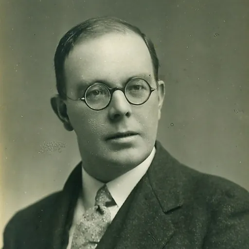 Portrait of Cyril Burt