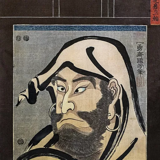 Portrait of Nakamura Utaemon IV