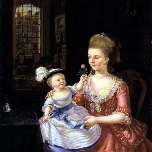 Portrait of Maria Margaretha la Fargue