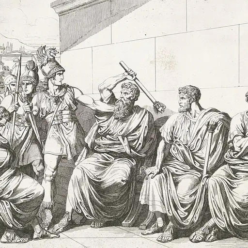 Portrait of Marcus Papirius Mugillanus