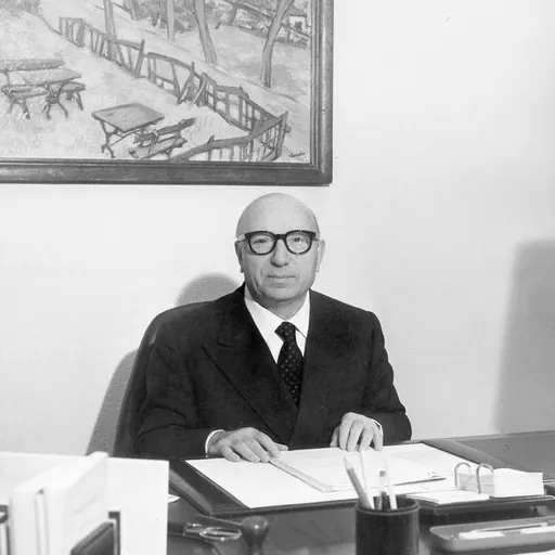 Portrait of Mario Scelba