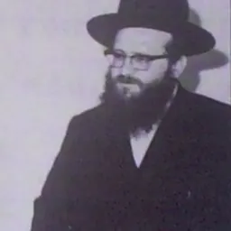 Portrait of Menachem Shlomo Bornsztain